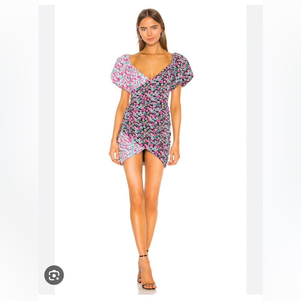 Lovers and Friends Meyer Mini Dress in Mixed Floral size xs